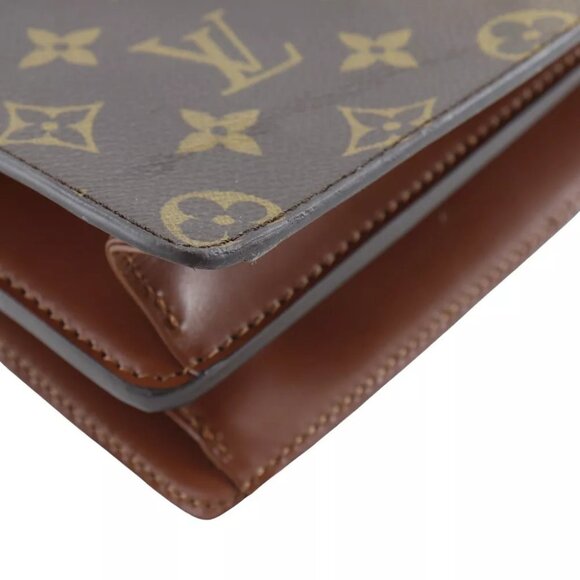 LOUIS VUITTON Concord Handbag Brown Monogram canvas Women - Picture 6 of 12